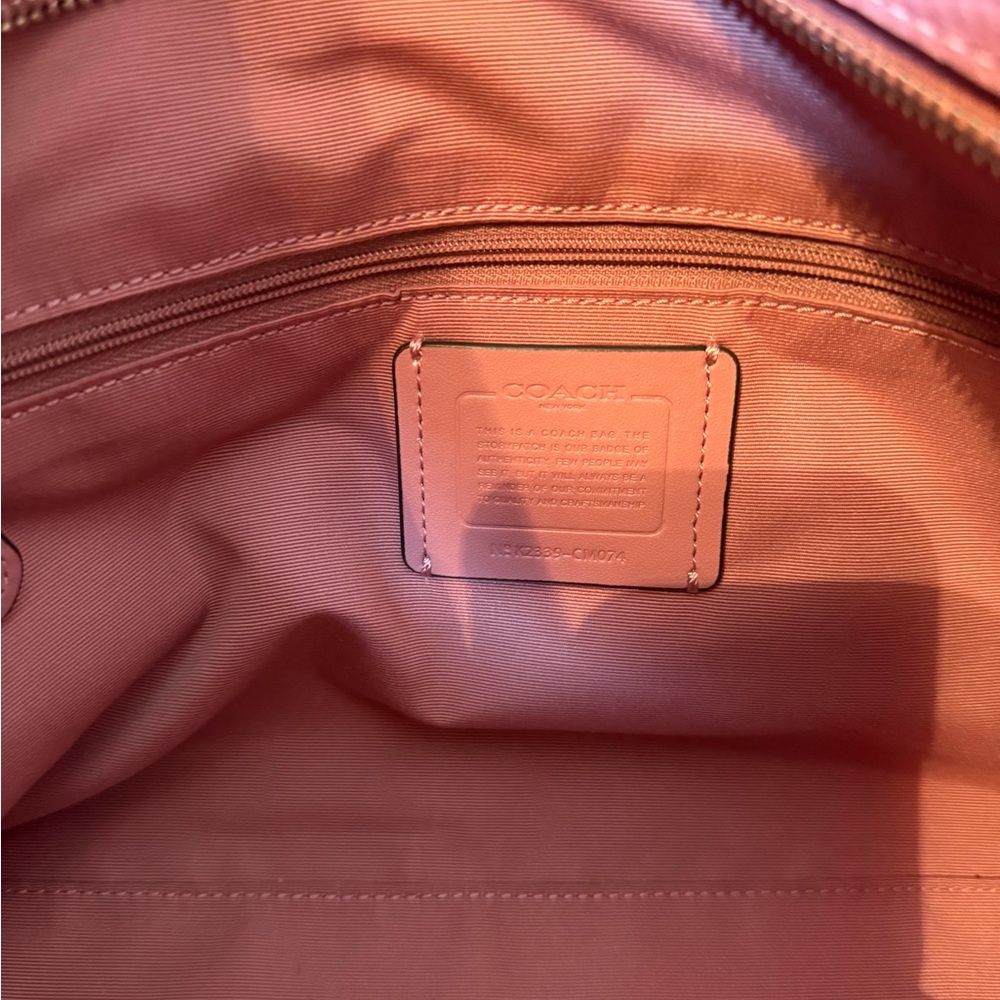 Coach MEADOW SHOULDER BAG in True Pink‎ - Picture 7 of 7